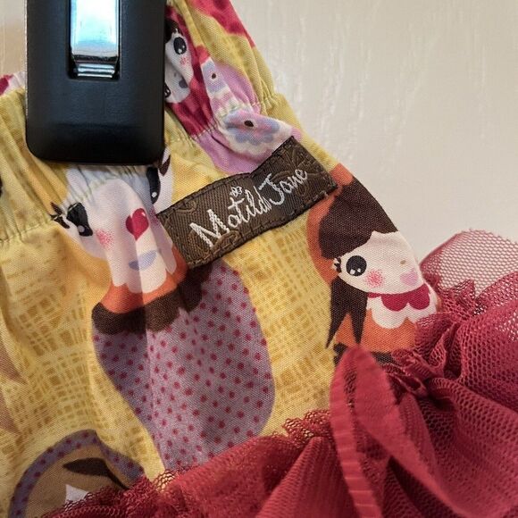 Matilda Jane Character Counts Heart Soul Sylvia Russian Doll Tutu Skirt Size 2 - Picture 8 of 11